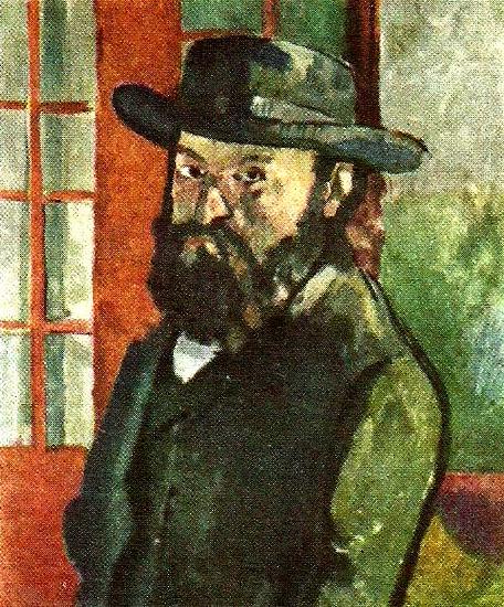 Paul Cezanne sjalvportratt china oil painting image